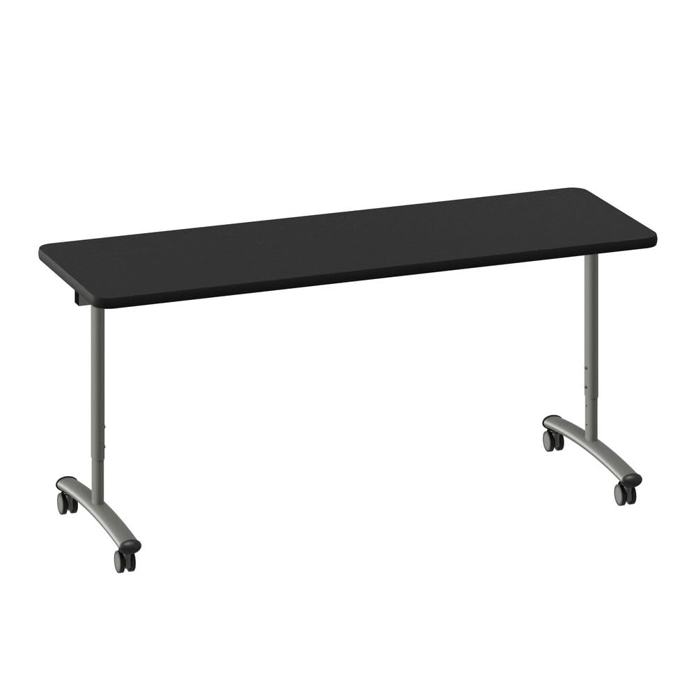 24"x72" Adjustable Height Flip Top Nesting Table T5789