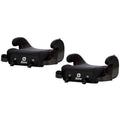 Black Backless Belt-Positioning Booster Car Seat B635