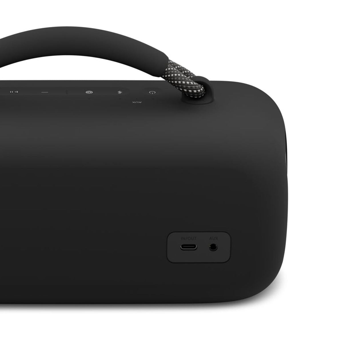 Black Portable Wireless Bluetooth Speaker F4156