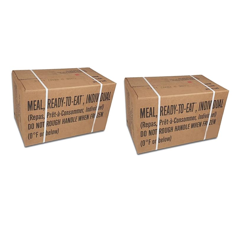 MRE Meals Ready to Eat A and B Cases with Heater R875145