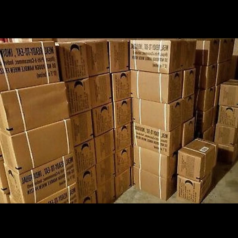 MRE Meals Ready to Eat A and B Cases with Heater R875145