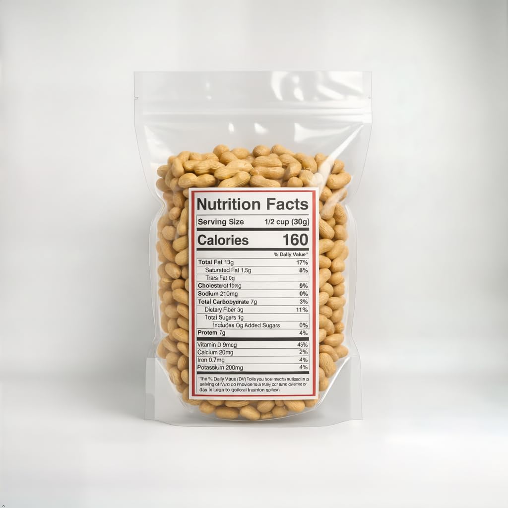 2LB Natural Unsalted Peanuts in Shell G5934