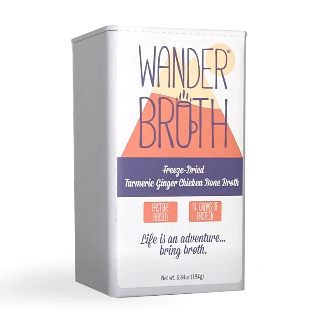 Organic Turmeric Ginger Chicken Bone Broth B9079