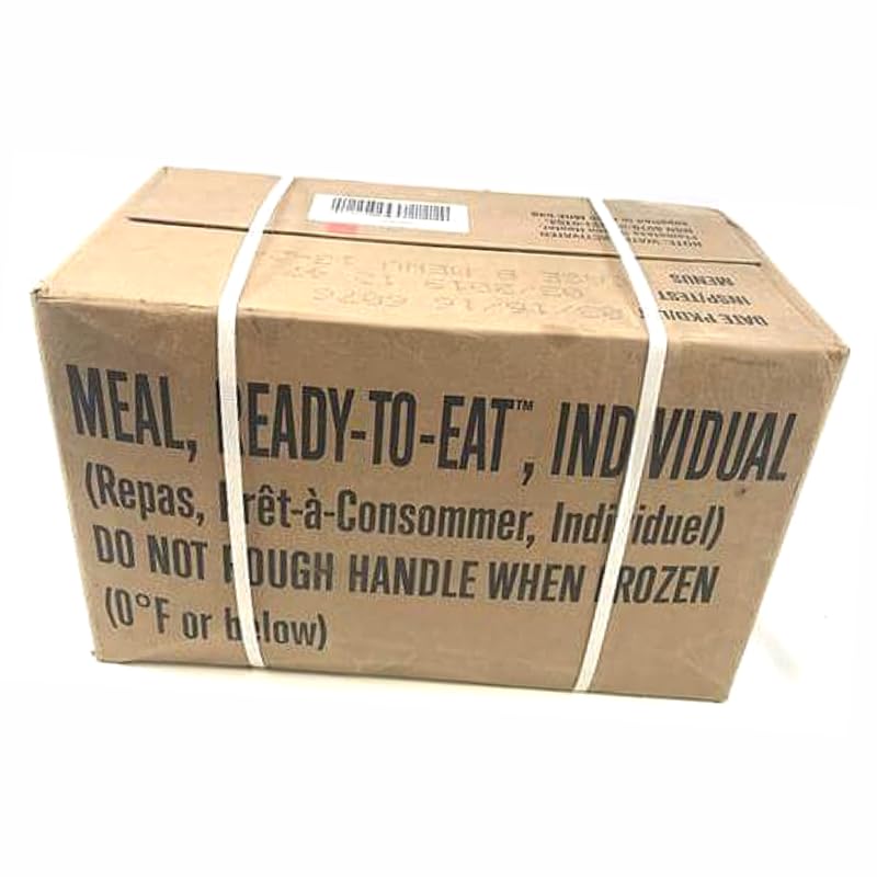 MRE Meals Ready to Eat A and B Cases with Heater R875145