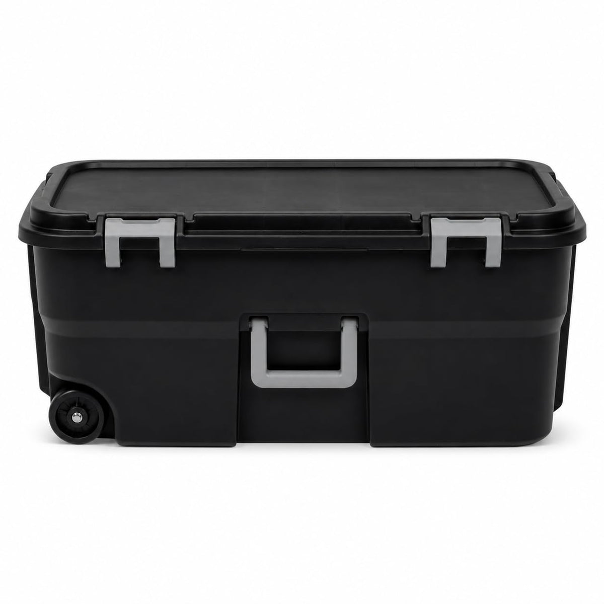 Black 22 Gallon Storage Trunk with Wheels O37603