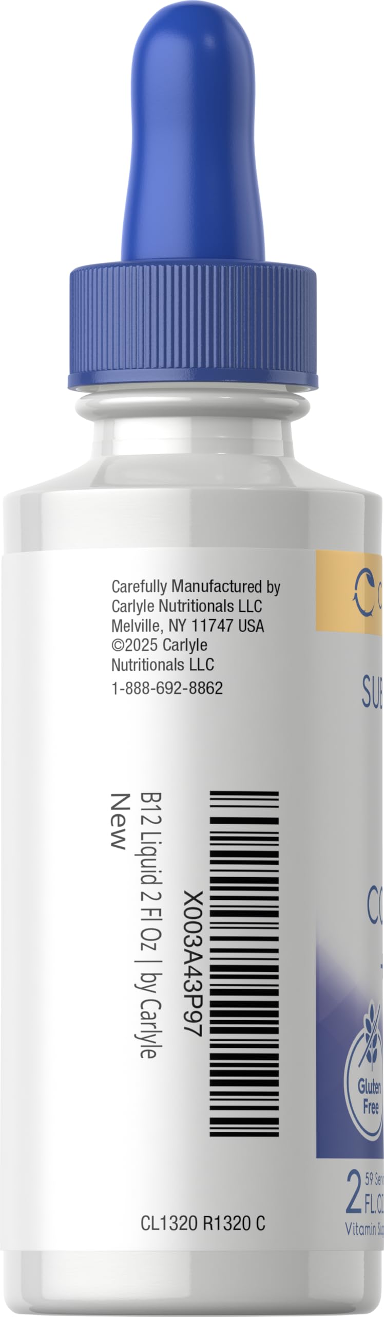 Vitamin B Complex Sublingual Liquid Drops 2 fl oz O677