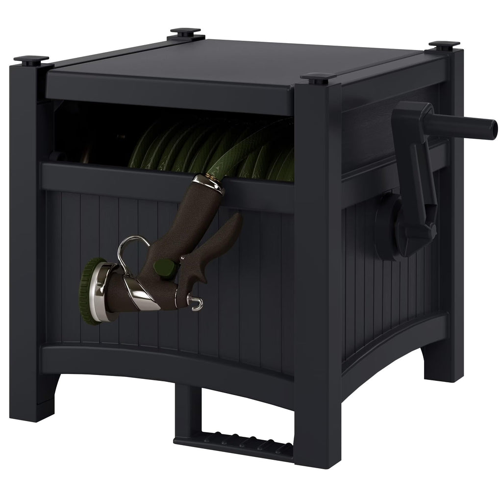 Garden Hose Reel Storage Cabinet A88931