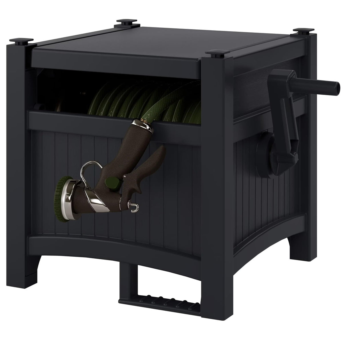 Garden Hose Reel Storage Cabinet A88931