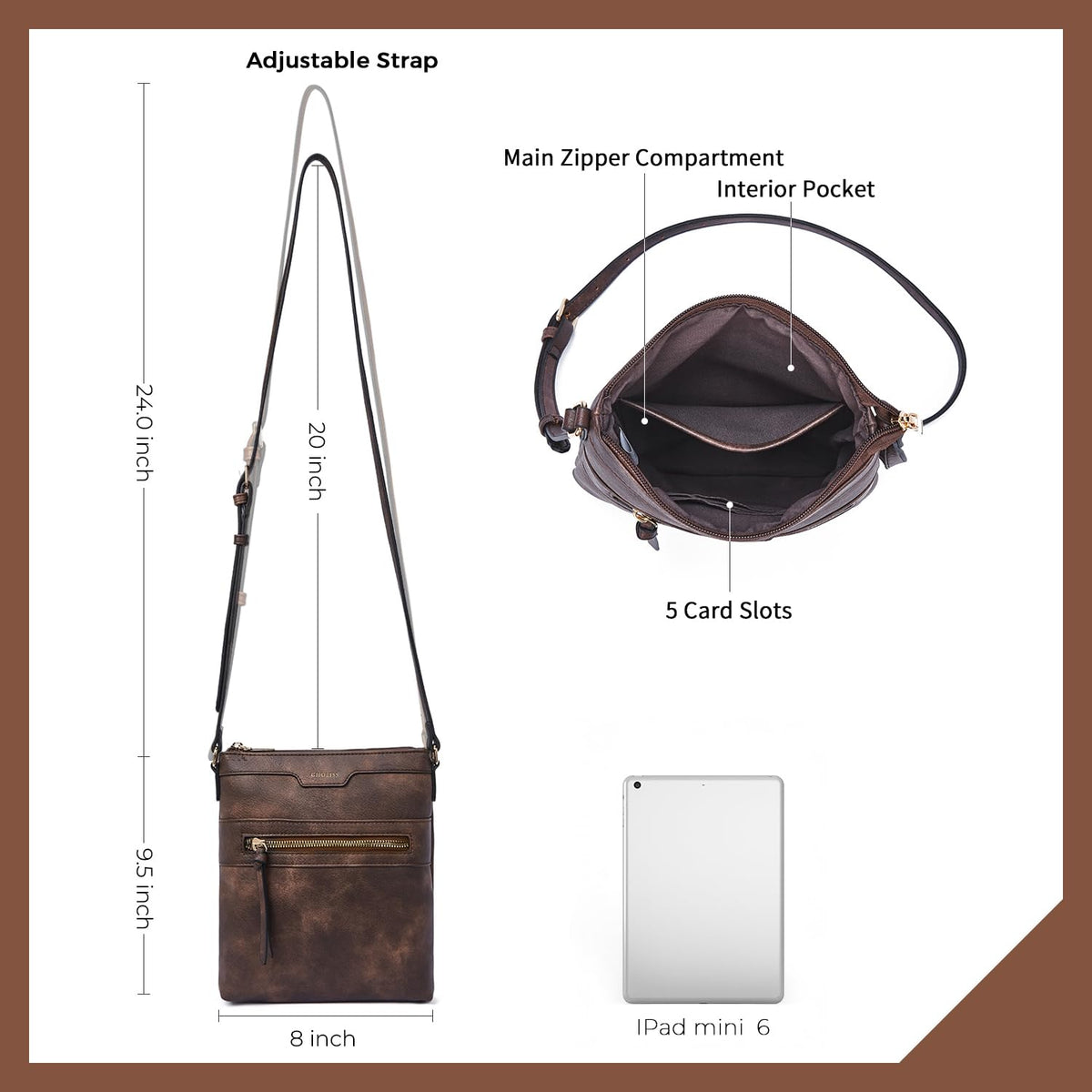 Crossbody Bags Vegan Leather E950794