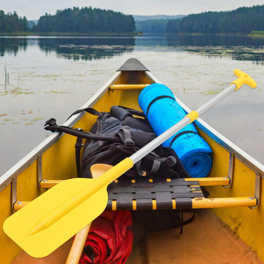 Telescopic Kayak Paddle 2Pcs Plastic Aluminum Canoe Oar T68504