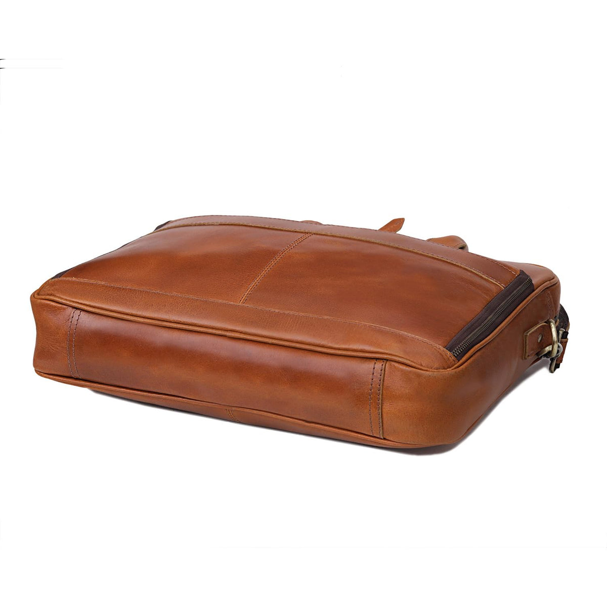 Leather Briefcase Bag E344