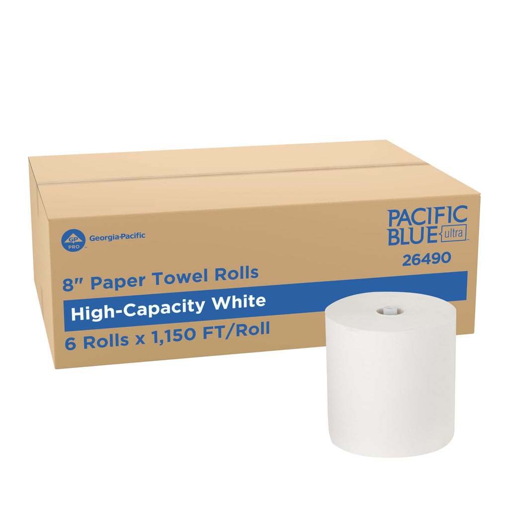 White Paper Towel Rolls S497101