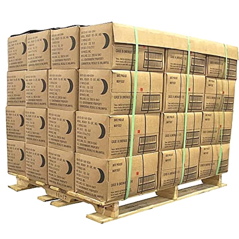 MRE Meals Ready to Eat A and B Cases with Heater R875145