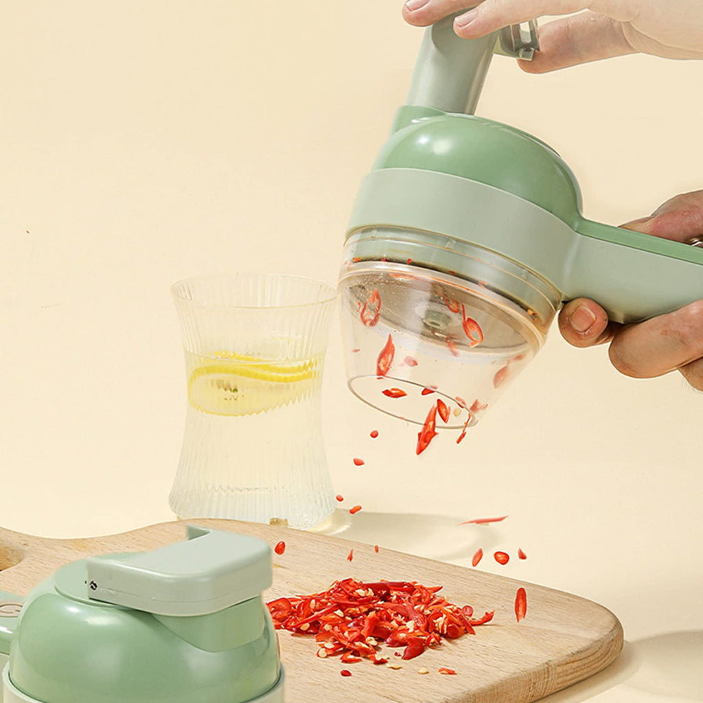 4 In 1 Cordless Electric Vegetable Cutter G6706