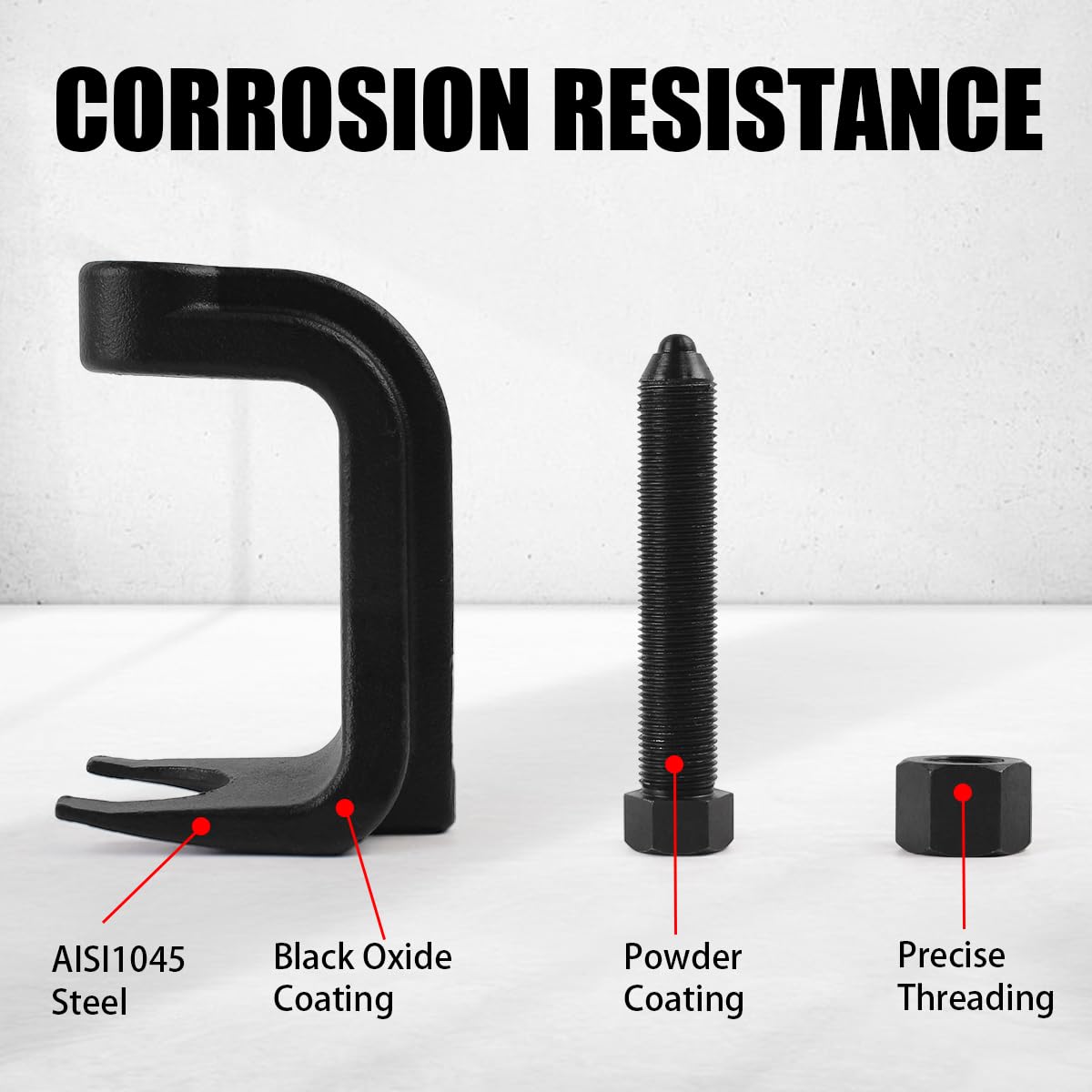 Black Adjustable Ball Joint Separator Tool R8134