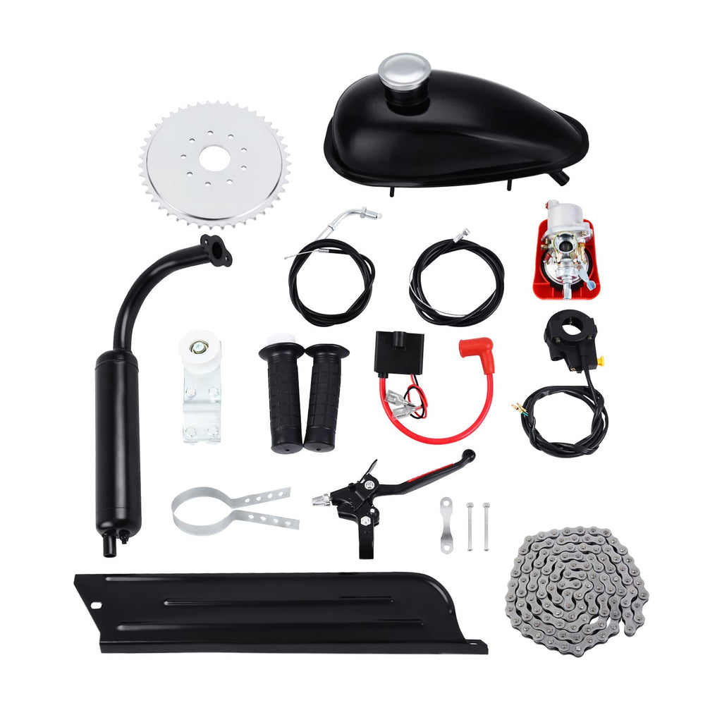 2 Stroke 100cc Bicycle Gasoline Engine Kit Black B167059