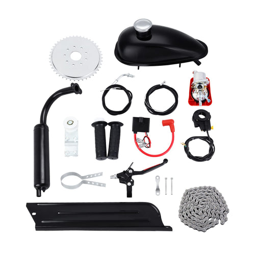 2 Stroke 100cc Bicycle Gasoline Engine Kit Black B167059