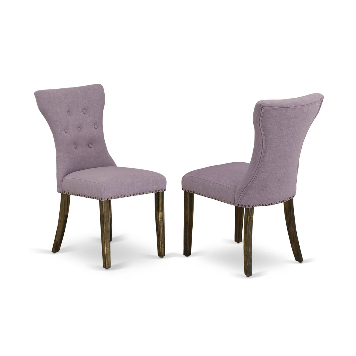 9 Piece Walnut Dining Set with 8 Upholstered Chairs G93268