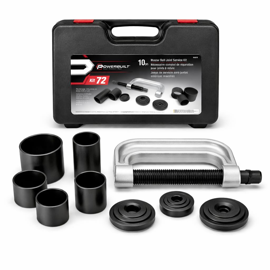 10 Piece Ball Joint Service Tool Kit with Storage Case Q242