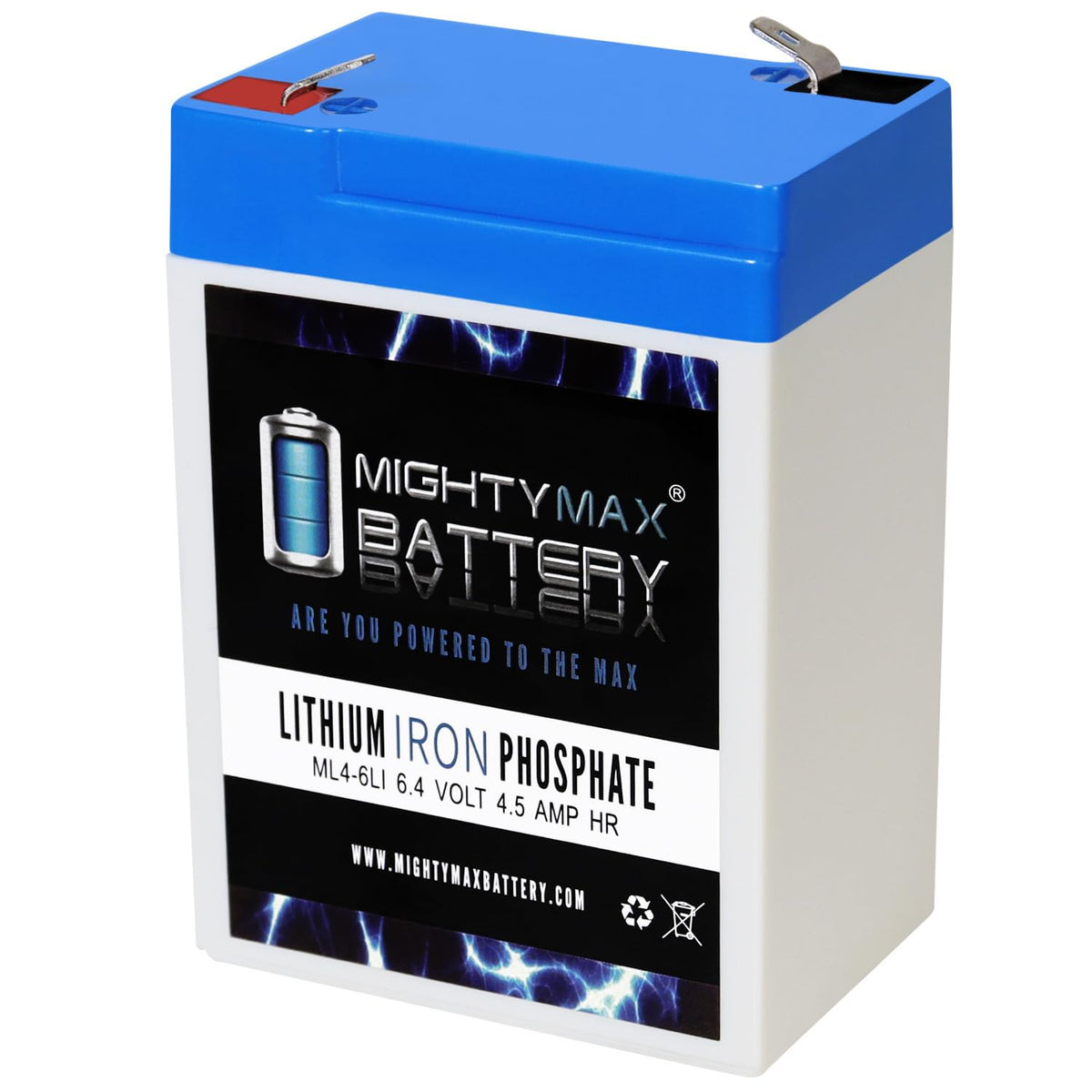 6V 4.5AH Lithium Replacement Battery W476