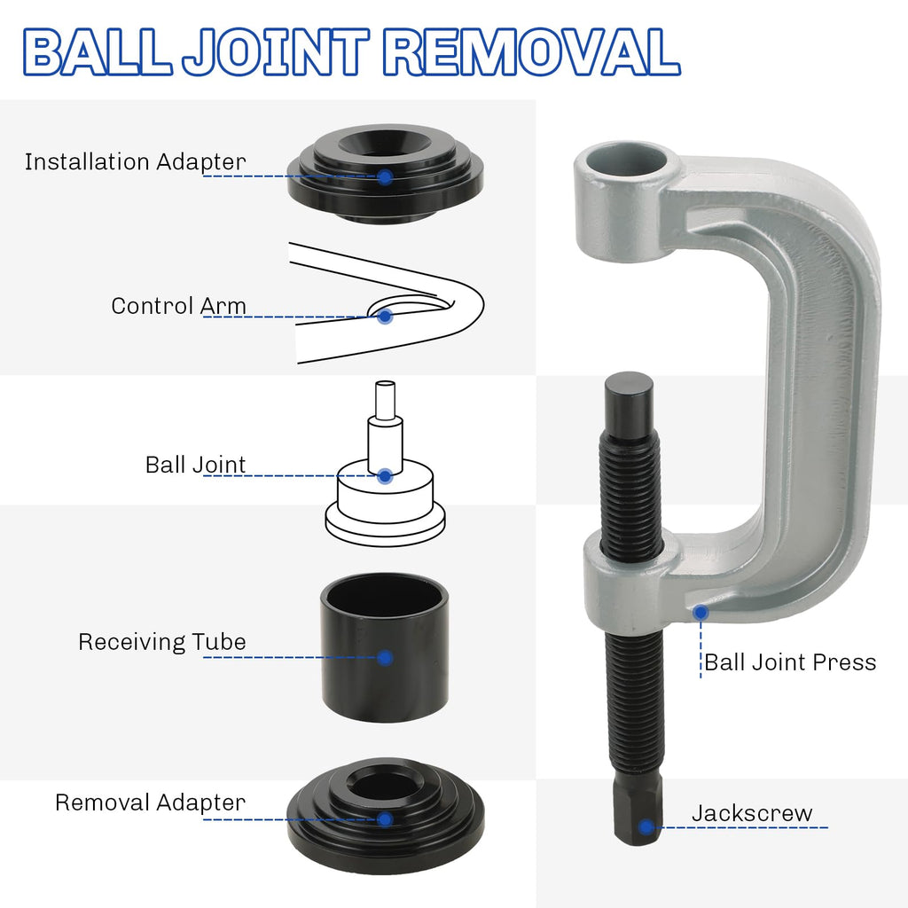 Ball Joint Press and U Joint Removal Tool Kit C3645