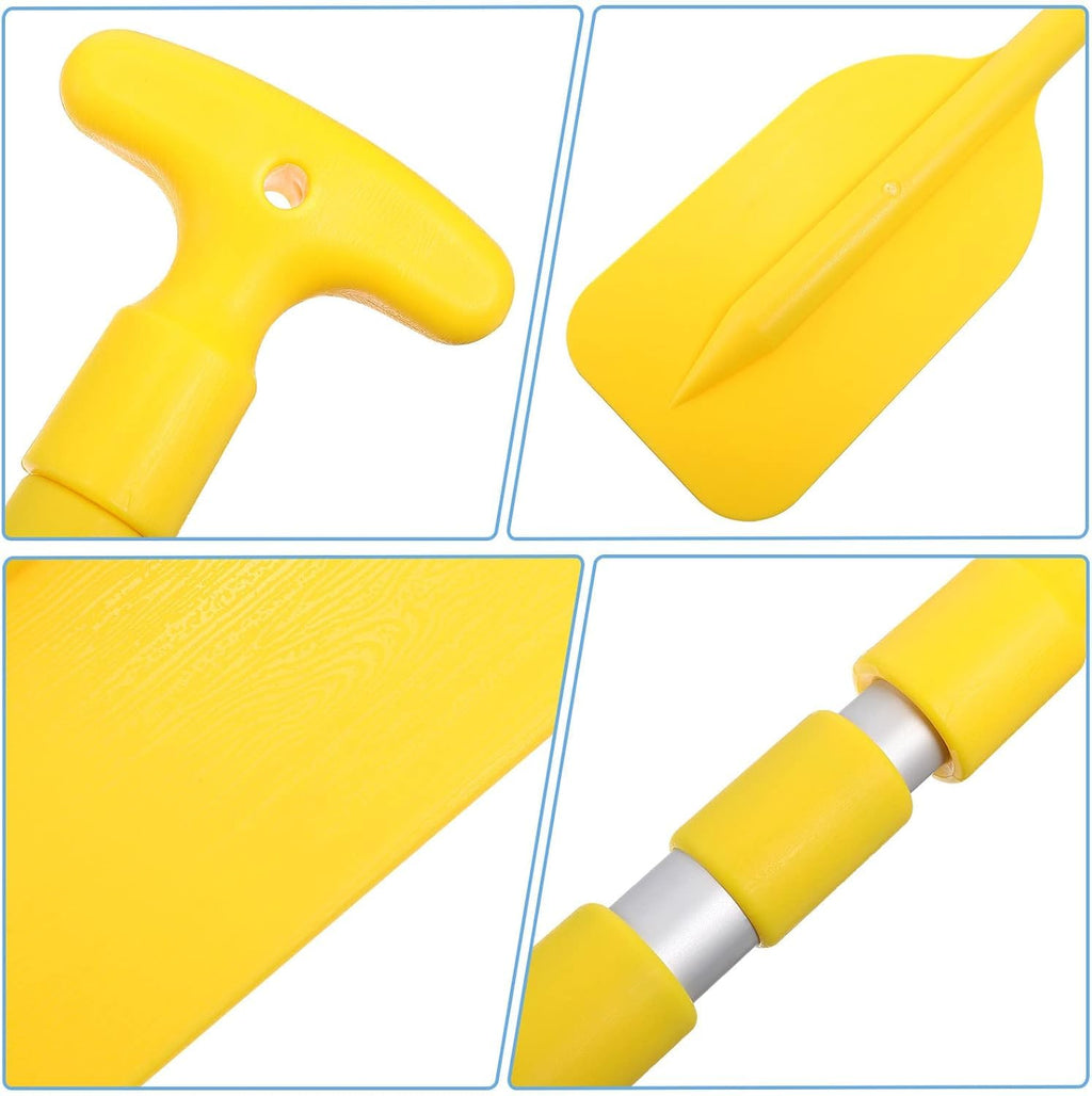 Telescopic Kayak Paddle 2Pcs Plastic Aluminum Canoe Oar T68504