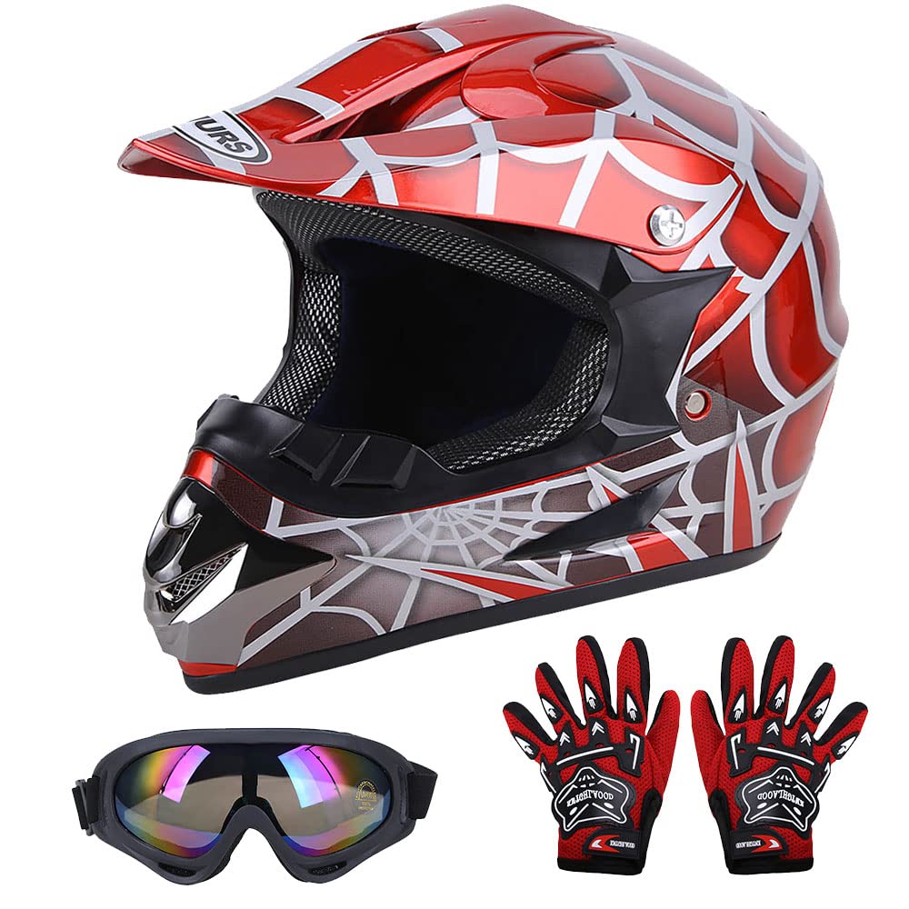 Youth DOT Approved Full Face Motocross Helmet Z405516