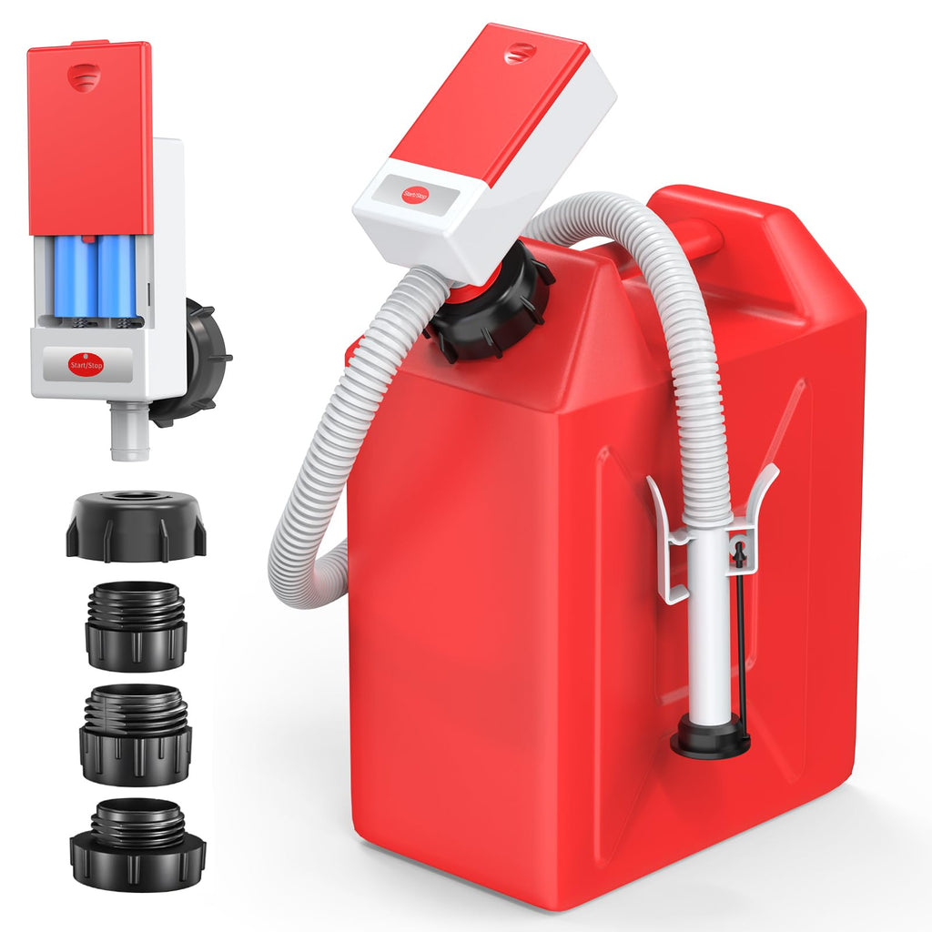 Portable Automatic Fuel Transfer Pump with Auto Stop Sensor and Hose J21281