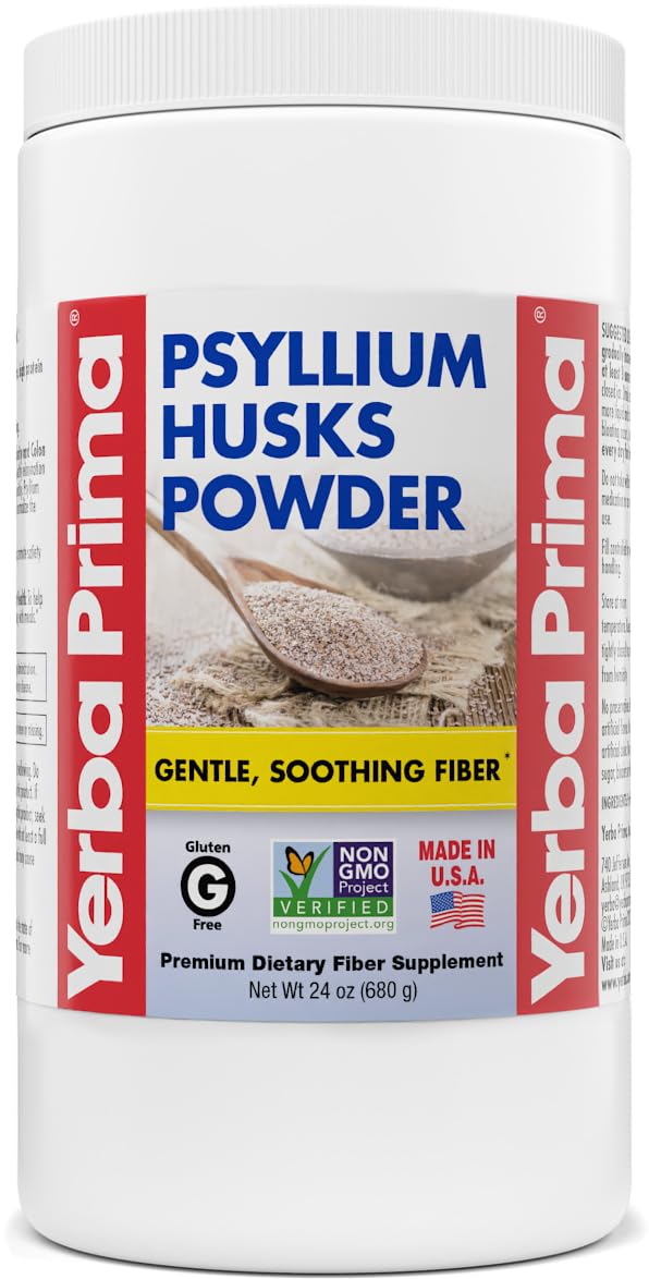 24 oz Unflavored Psyllium Husk Powder Fiber Supplement U992758