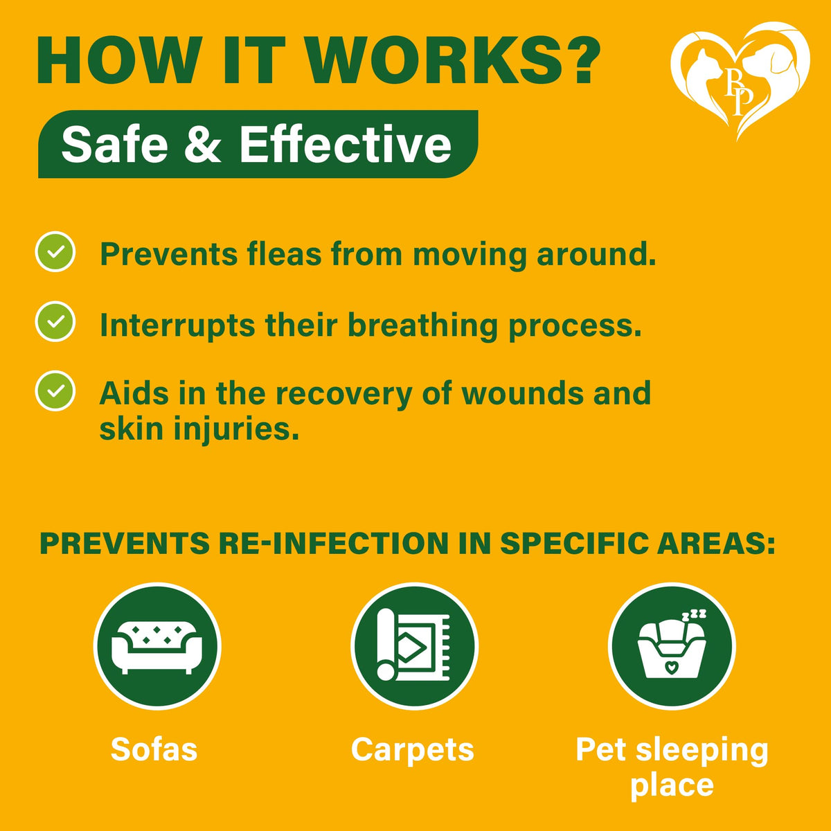 Natural Flea and Tick Home Spray B522107