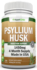 1450mg 240 Capsules Psyllium Husk Fiber Supplement C2094