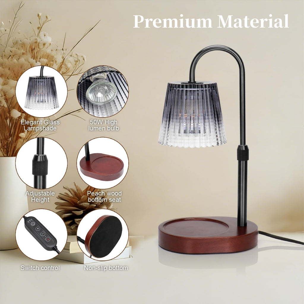 Candle Warmer Lamp with Timer and Dimmable Control P214459
