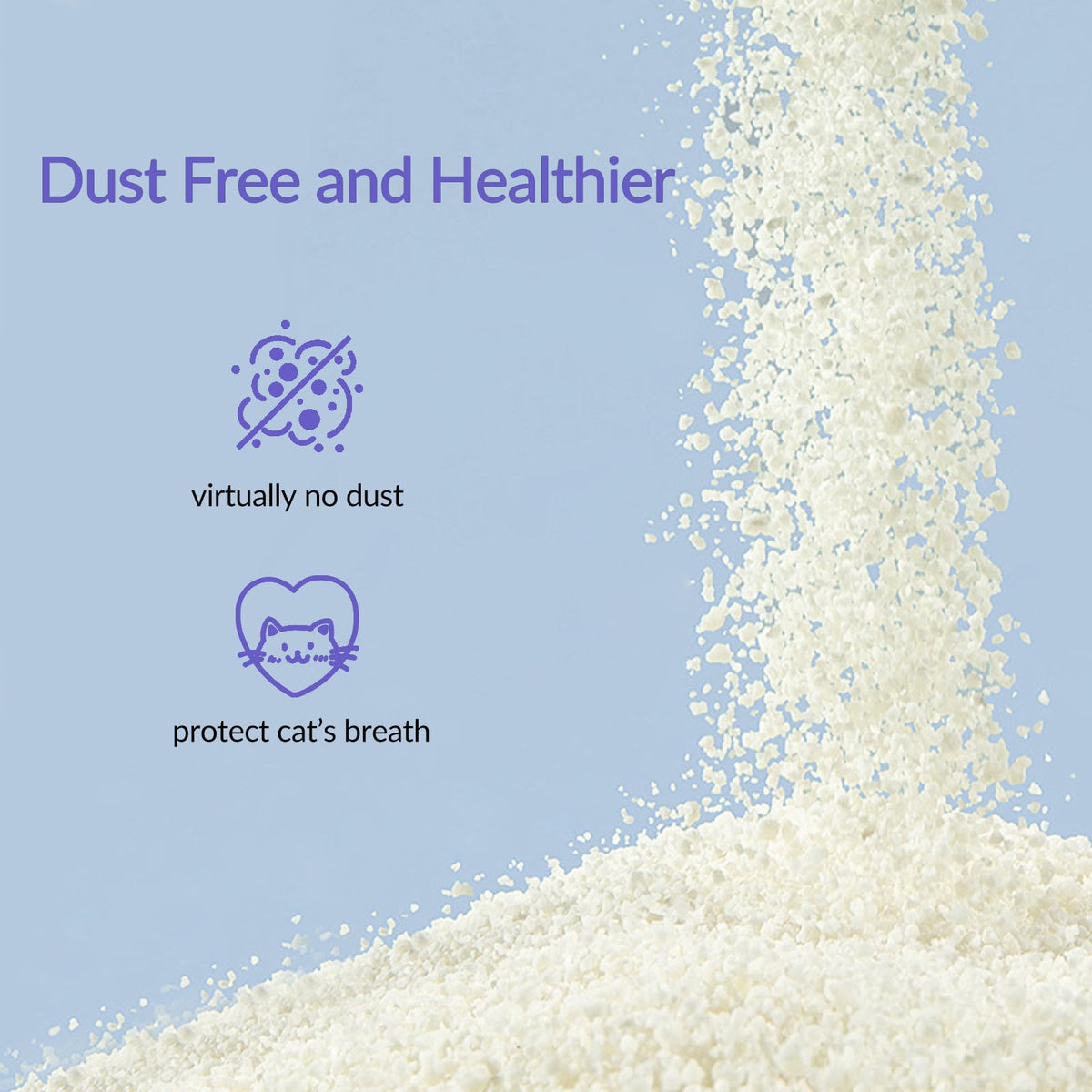 Non-Stick Ultra Clumping Unscented Cat Litter Q6214
