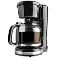 12-Cup Stainless-Steel Coffee Maker with Glass Carafe F620