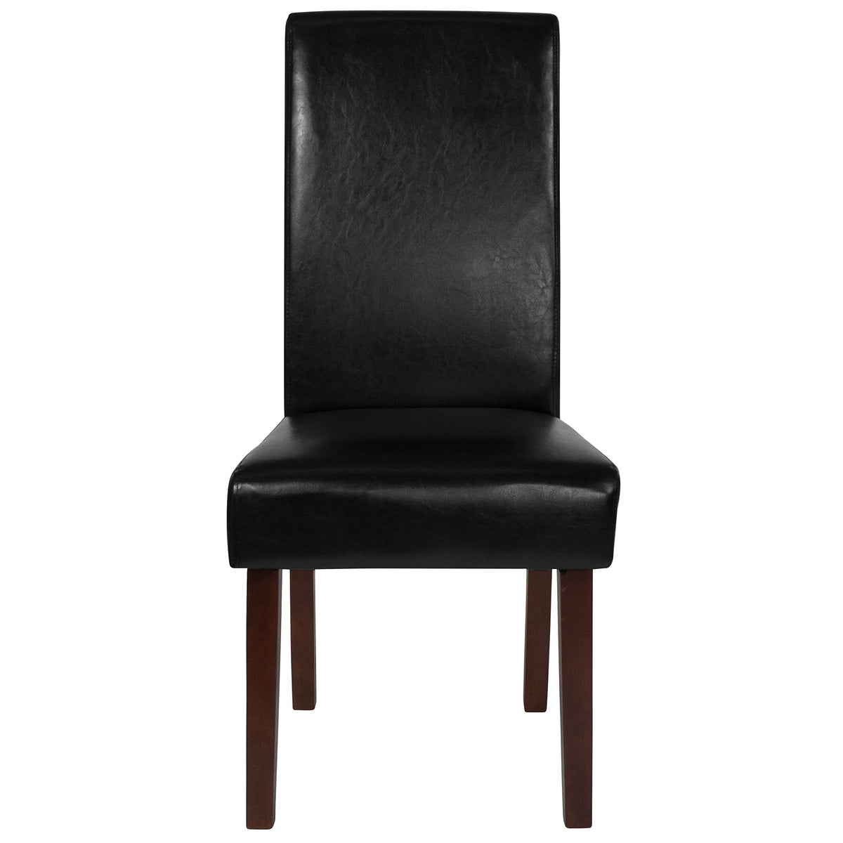 Black Faux Leather Parsons Chair 4-Pack G2063