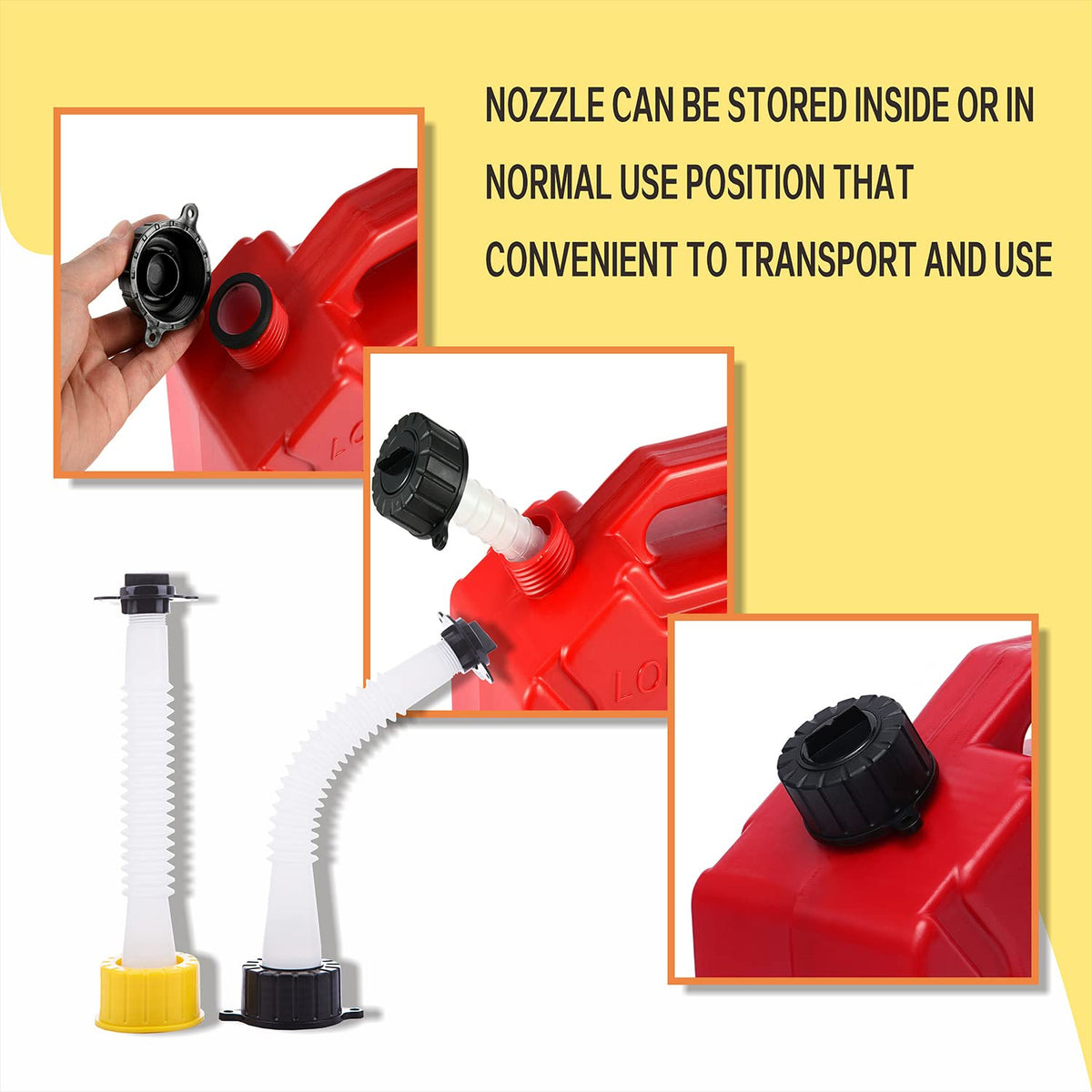 Gas Can Spouts Flexible Pour Nozzle D10895