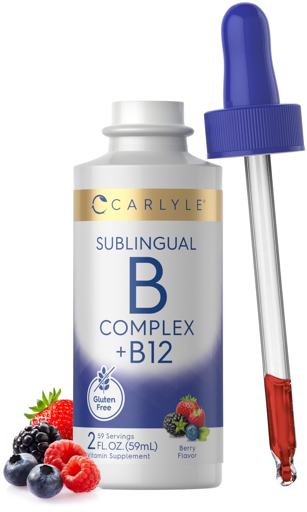 Vitamin B Complex Sublingual Liquid Drops 2 fl oz O677