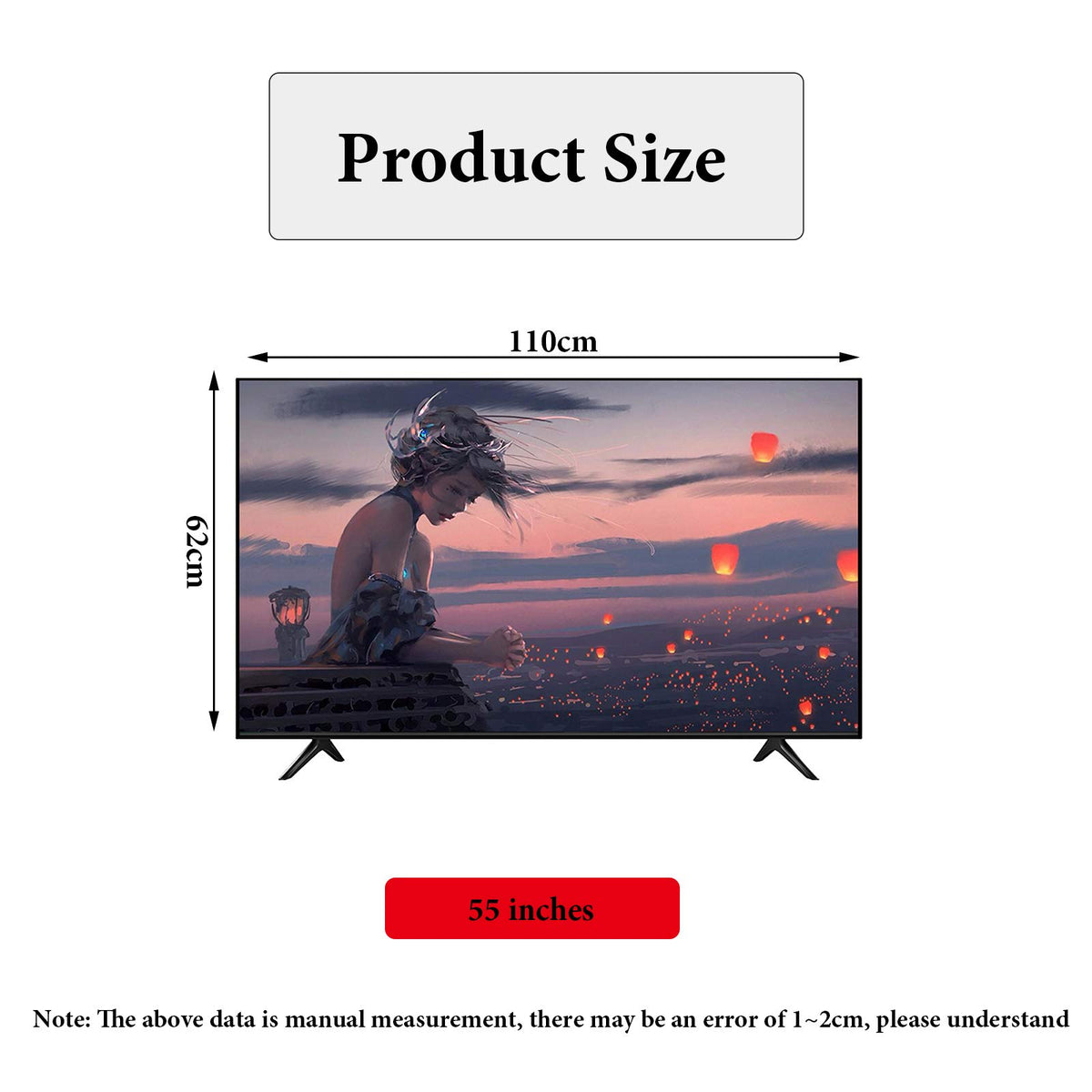 55 inch 4K Smart LED TV A117
