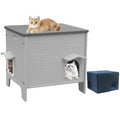 Insulated Outdoor Weatherproof Plastic Cat House E41254