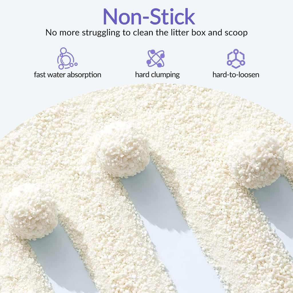 Non-Stick Ultra Clumping Unscented Cat Litter Q6214