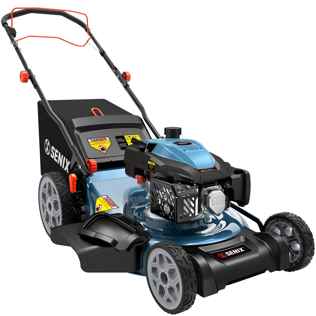 22" 3-in-1 Self Propelled Gas Lawn Mower C8703