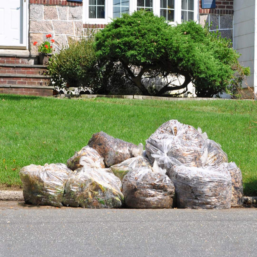 95-100 Gallon Clear Heavy Duty Trash Bags E71175