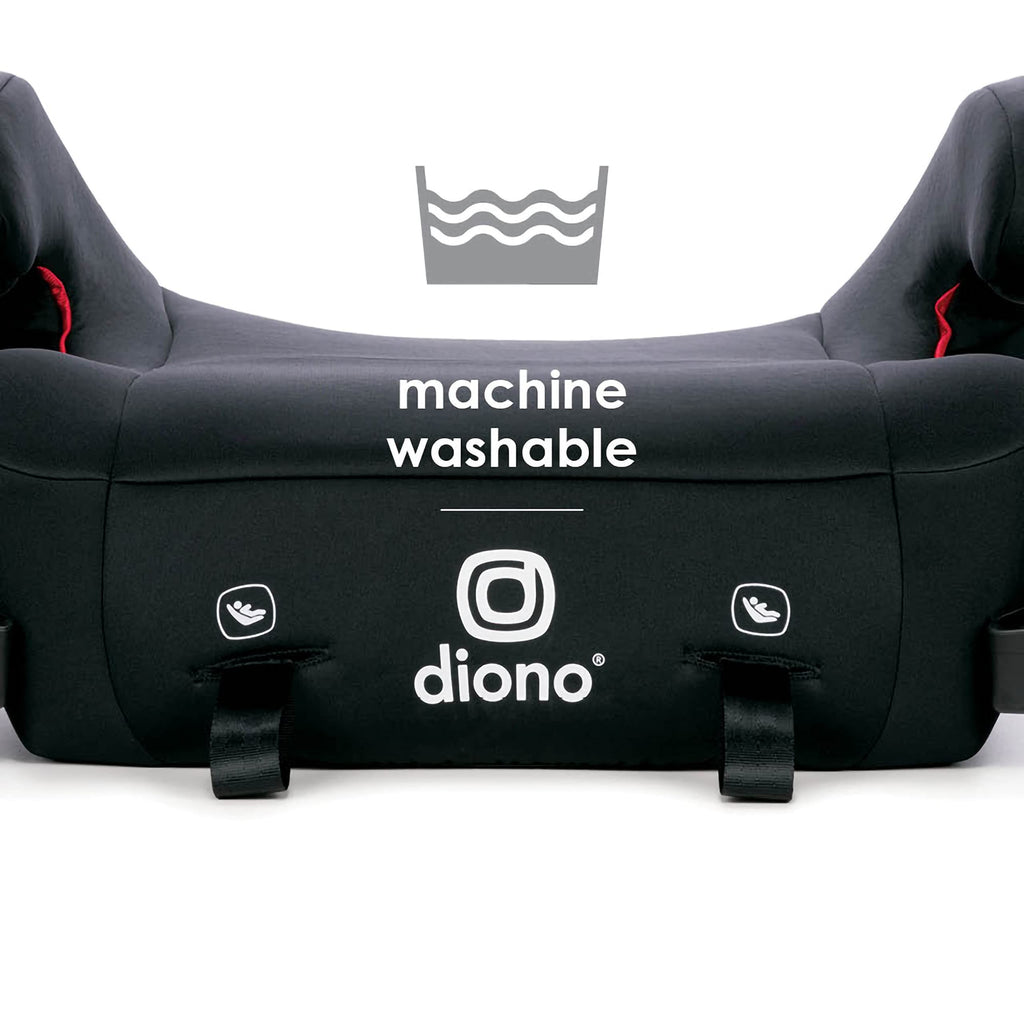 Black Backless Belt-Positioning Booster Car Seat B635