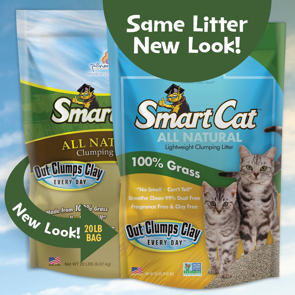 All Natural Clumping Cat Litter, 20 Pound, Unscented, Lightweight T7188