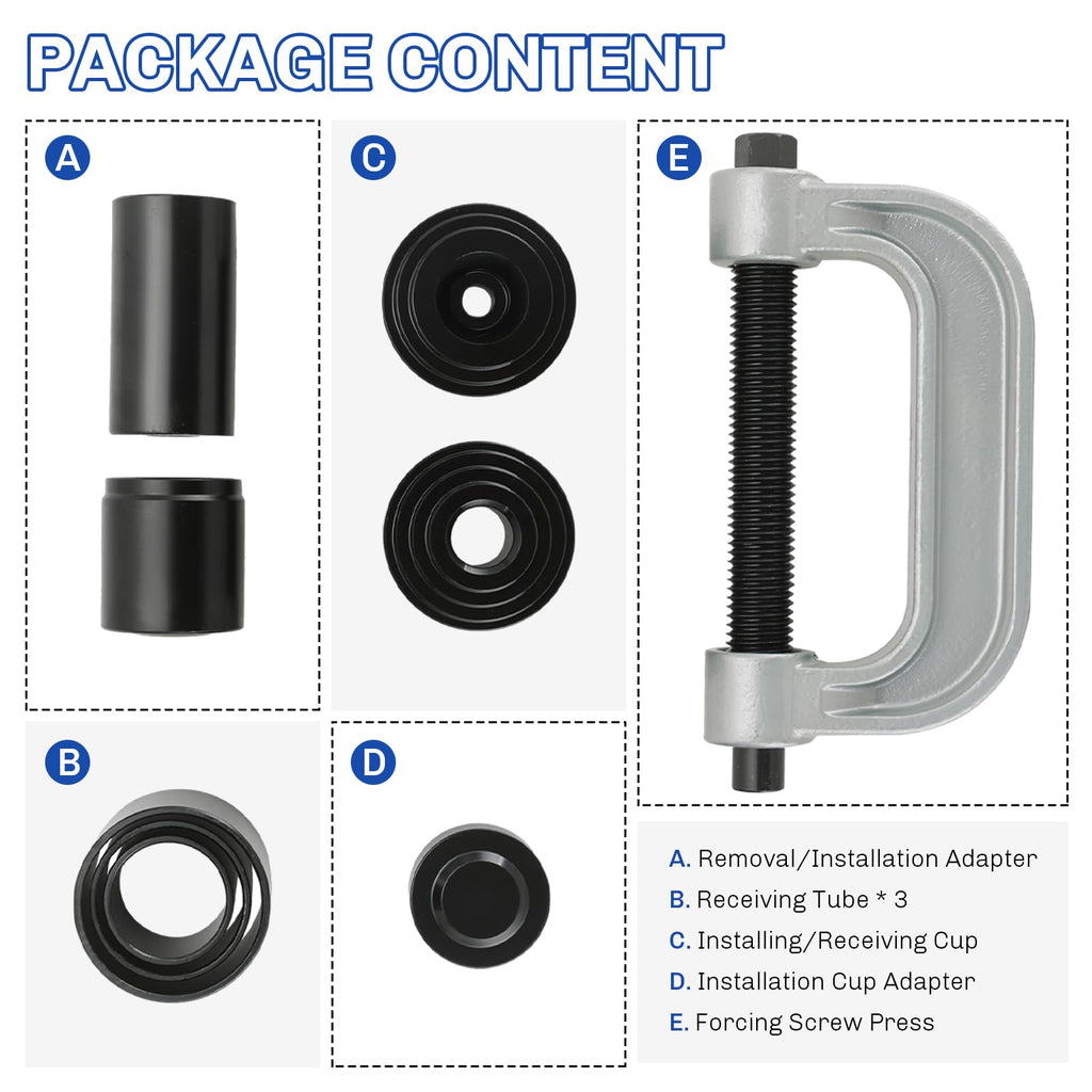 Ball Joint Press and U Joint Removal Tool Kit C3645