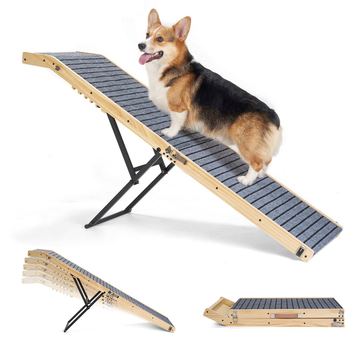Folding Dog Ramp 20" to 31" G144
