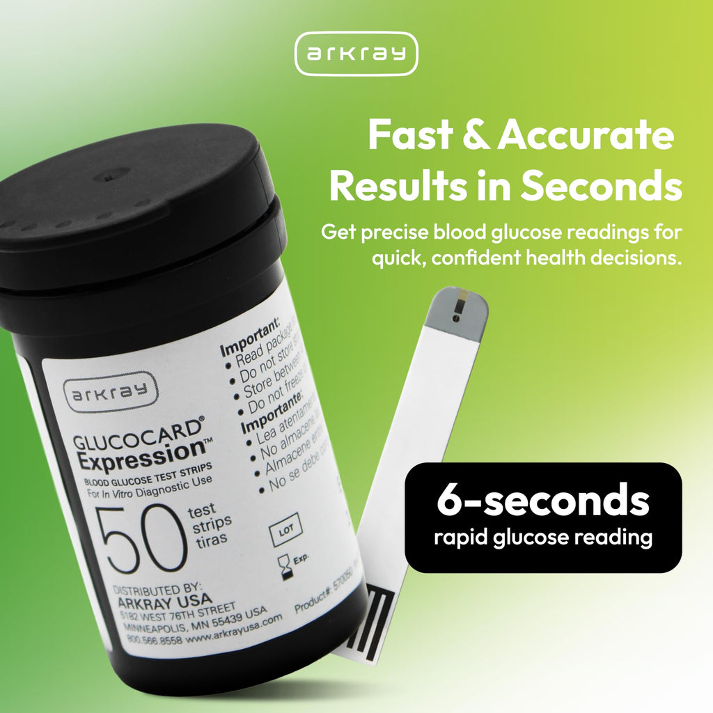 Glucose Test Strips, 100 Count I7650