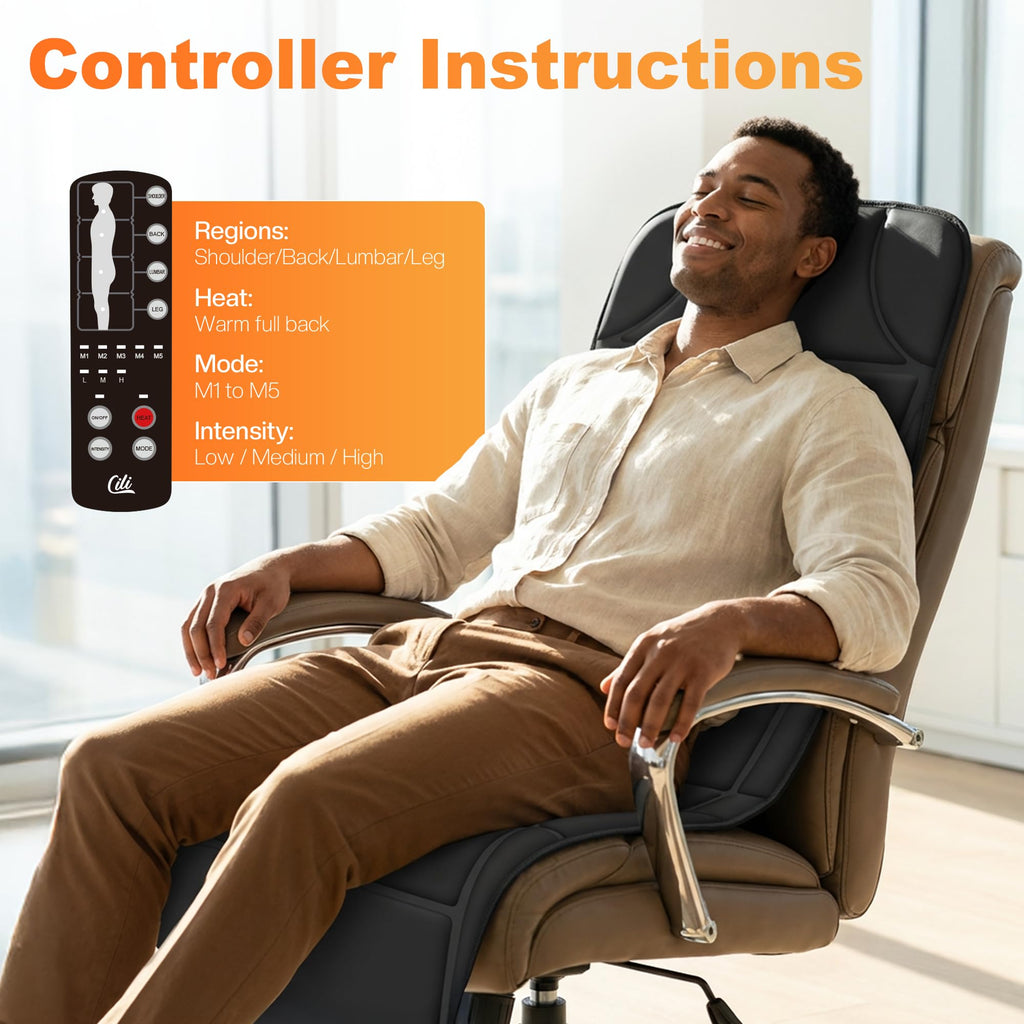 Full Body Massage Mat with Heat K5004
