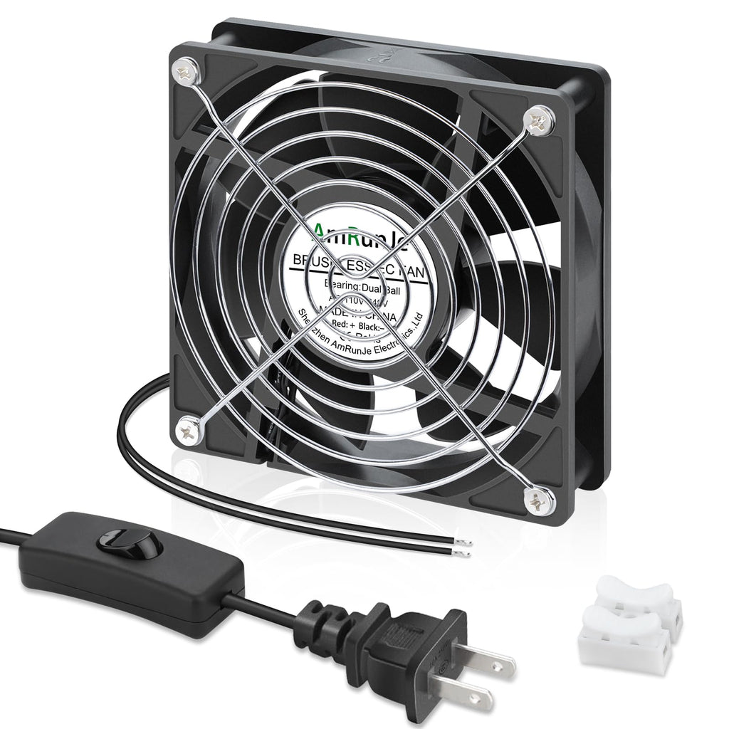120mm x 25mm 120V Brushless Axial Fan C318