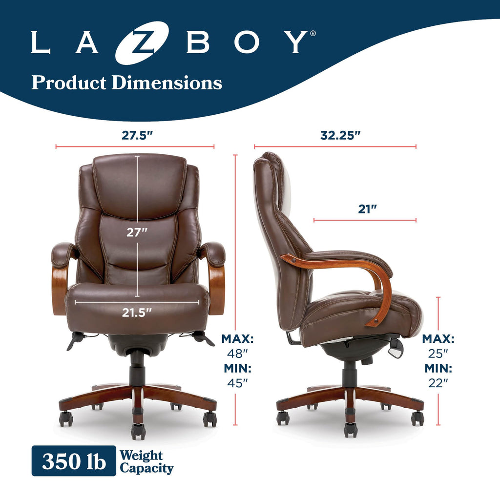 Big and Tall Leather Executive Office Chair M484